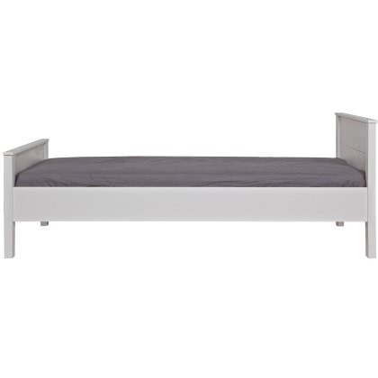 Jade Single (90cm) Bedstead White