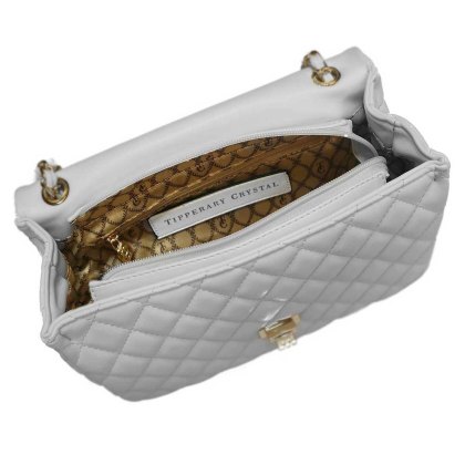 Palermo Quilted Handbag Off-White