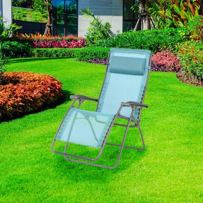 Lafuma RSXA CLIP Relaxation Chair Aqua Blue