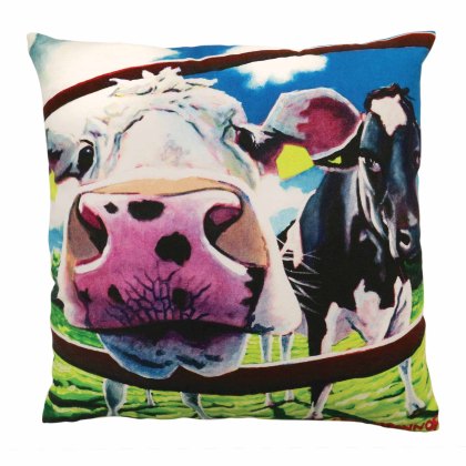 Eoin O'Connor Breaking Boundaries Cushion 45cm x 45cm Multi-Coloured Eoin O'Connor Breaking Boundaries Cushion 45cm x 45cm Multi-Coloured