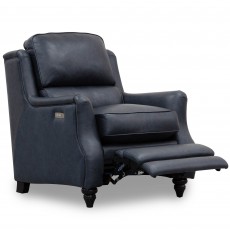 Newbury Armchair With Electric Footrest Leather
