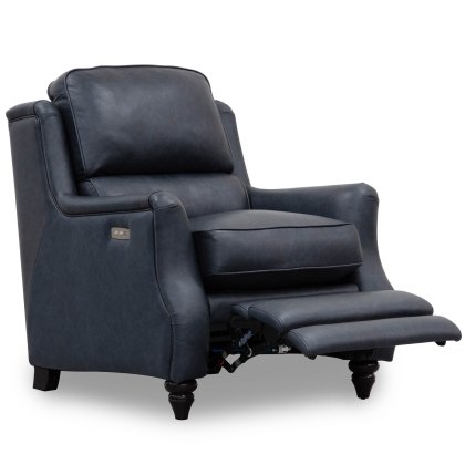Newbury Armchair With Electric Footrest Leather Newbury Armchair With Electric Footrest Leather