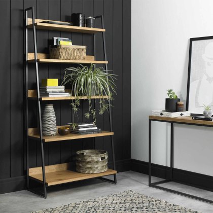 Khan Bookcase Rustic Oak