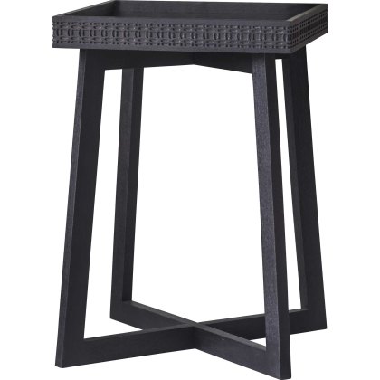 Jaipur Side/Lamp Table Black Jaipur Side/Lamp Table Black