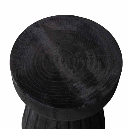 Borre Stool/Side Table Black