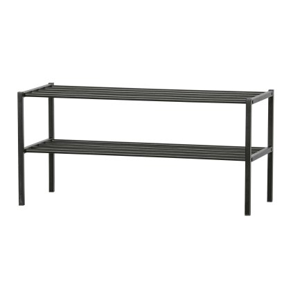 Ferro Extending Shoe Rack Black