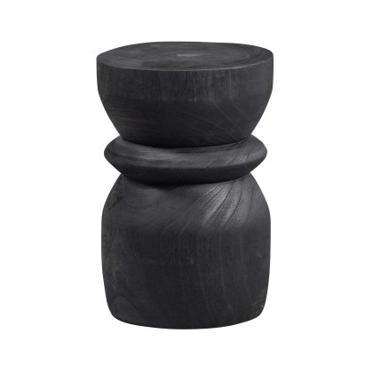 Bikkel Stool/Side Table Black Bikkel Stool/Side Table Black
