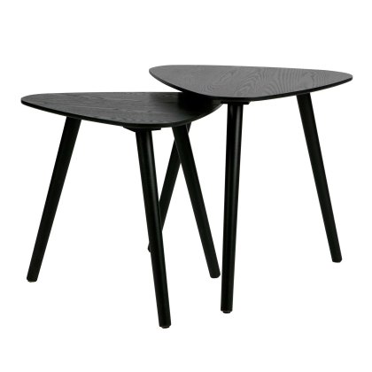 Nila Nest of Tables (2) Black Nila Nest of Tables (2) Black
