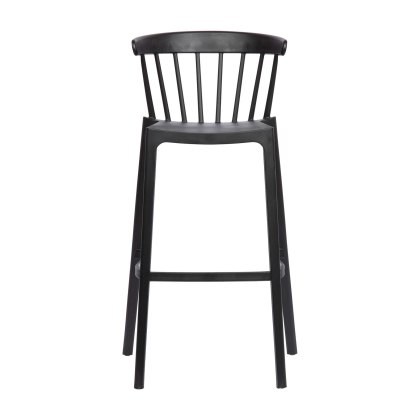 Bliss High Bar Stool Black Bliss High Bar Stool Black
