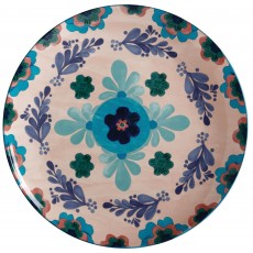 Maxwell & Williams Majolica Ceramic Round Serving Platter 38cm x 10cm Peach