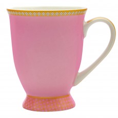 Teas & C's Kasbah Porcelain 300ml Footed Mug Hot pink