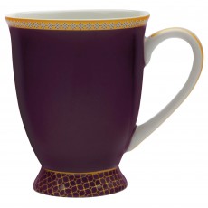 Teas & C's Kasbah Porcelain 300ml Footed Mug Violet