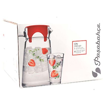 Juice Jug With Glasses (7 Piece)