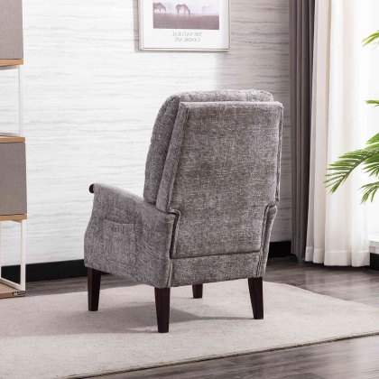 Shetland Armchair Fabric Grey