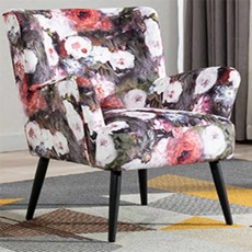 Andalusian Armchair Fabric Floral White