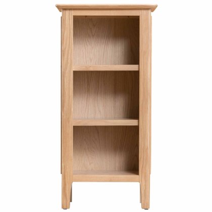 Alford Narrow Bookcase Light Oak