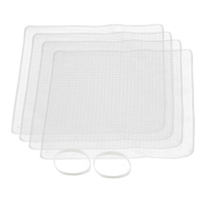 Silicone 19.5cm Food Covers (Set of 4) Silicone 19.5cm Food Covers (Set of 4)