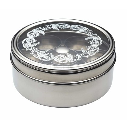 World of Flavours Indian Stainless Steel Masala Dabba
