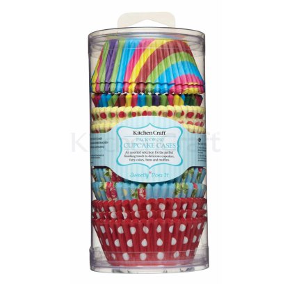 Sweetly Does It 7cm Paper Cupcake Cases (Packet of 250) Multi-Coloured