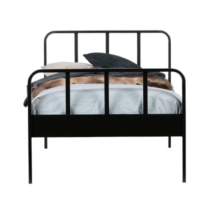 Mees Single (90cm) Bedstead Black