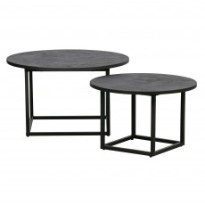 Enzo Nest of Tables (2) Black