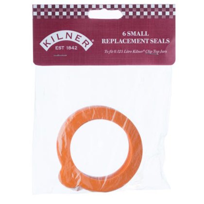 0.125L Pack Of 6 Replacement Rubber Seals 0.125L Pack Of 6 Replacement Rubber Seals