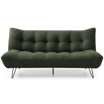 Kruger 3 Seater Sofa Bed Fabric Green Kruger 3 Seater Sofa Bed Fabric Green