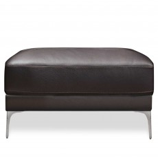 Claudie Rectangular Footstool Leather Category B