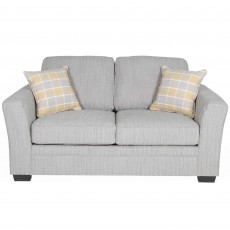 Sella 2 Seater Sofa Fabric Lemon Grey