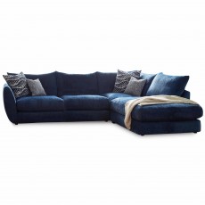 Simplon 4 + Seater Corner Sofa With Chaise RHF Fabric Odyssey