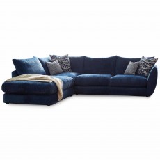 Simplon 4 + Seater Corner Sofa With Chaise LHF Fabric Odyssey