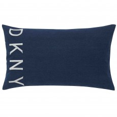 DKNY Modern Geo Cushion 30cm x 50cm Navy