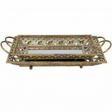 Mindy Brownes Claro Trays (Set Of 2) Gold