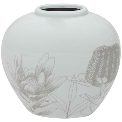 Serene Vase White Serene Vase White