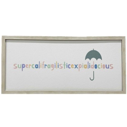 Super Cali 73cm x 33cm Picture Light Wood Frame Super Cali 73cm x 33cm Picture Light Wood Frame