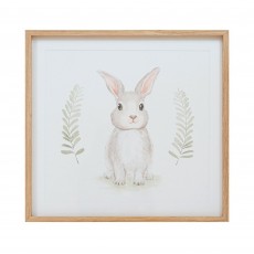 Mindy Brownes Some Bunny Loves You 52cm x 52.5cm Picture Light Wood Frame