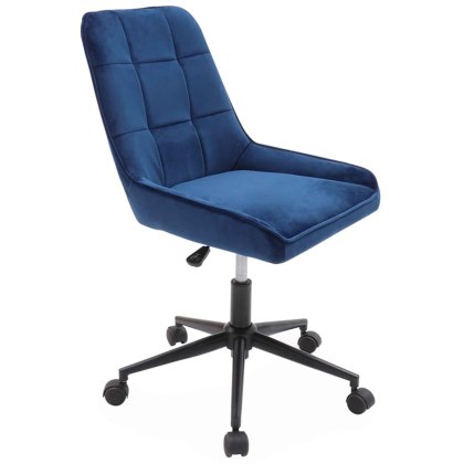 Benton Office Chair Fabric Navy Benton Office Chair Fabric Navy
