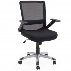 Boden Office Chair Fabric Black