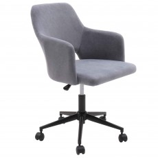Brixton Office Chair Fabric Grey