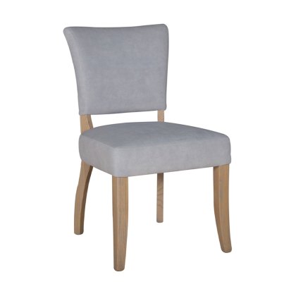 Duke Dining Chair Fabric Light Grey Duke Dining Chair Fabric Light Grey