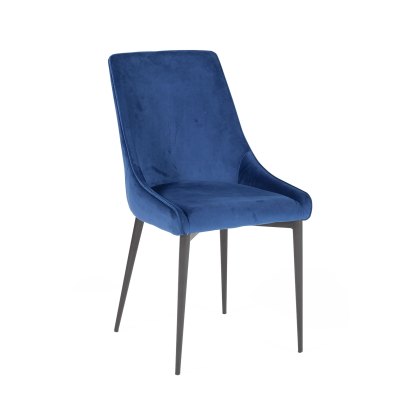 Peyton Dining Chair Fabric Navy Peyton Dining Chair Fabric Navy