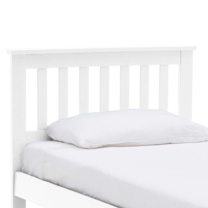 Willow Bedstead Pine White (Multiple Sizes)