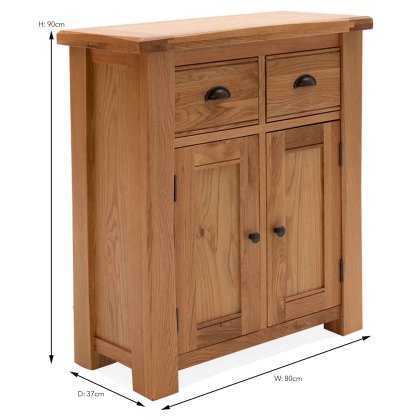 Brid 2 Door + 3 Drawer Sideboard Oak