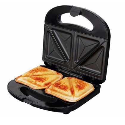 2 Portion Sandwich Toaster Black