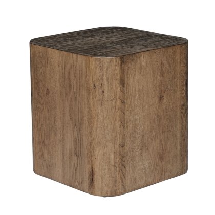 Manly Side/Lamp Table Cashew