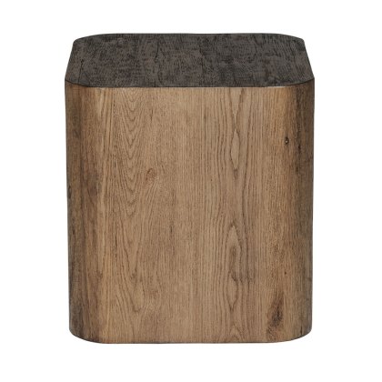 Manly Side/Lamp Table Cashew