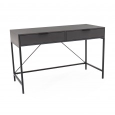 Riley 2 Drawer Desk/Console Table Grey