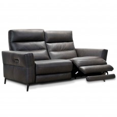 Serafina Electric Reclining 3 Seater Sofa 2 Seat Cushions Leather Category 15(S)