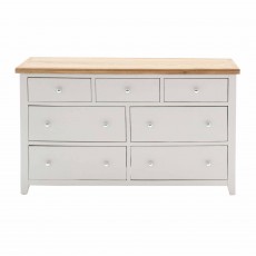 Ferndale 4+3 Drawer Chest of Drawers Grey