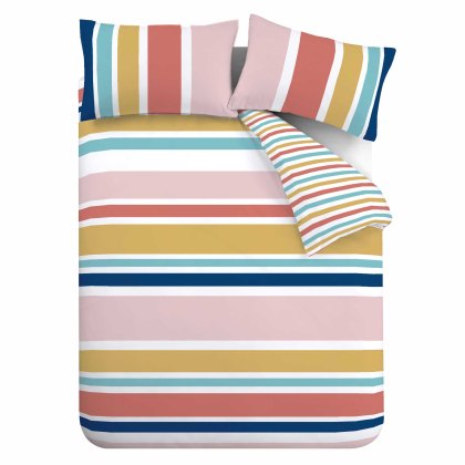 Brighton Reversible Duvet Cover Set Multi-Coloured (Multiple Sizes)